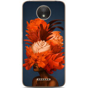 Чехол Uprint Motorola Moto C Plus XT1723 Exquisite Orange Flowers