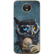 Чехол Uprint Motorola Moto C Plus XT1723 Owl Woman