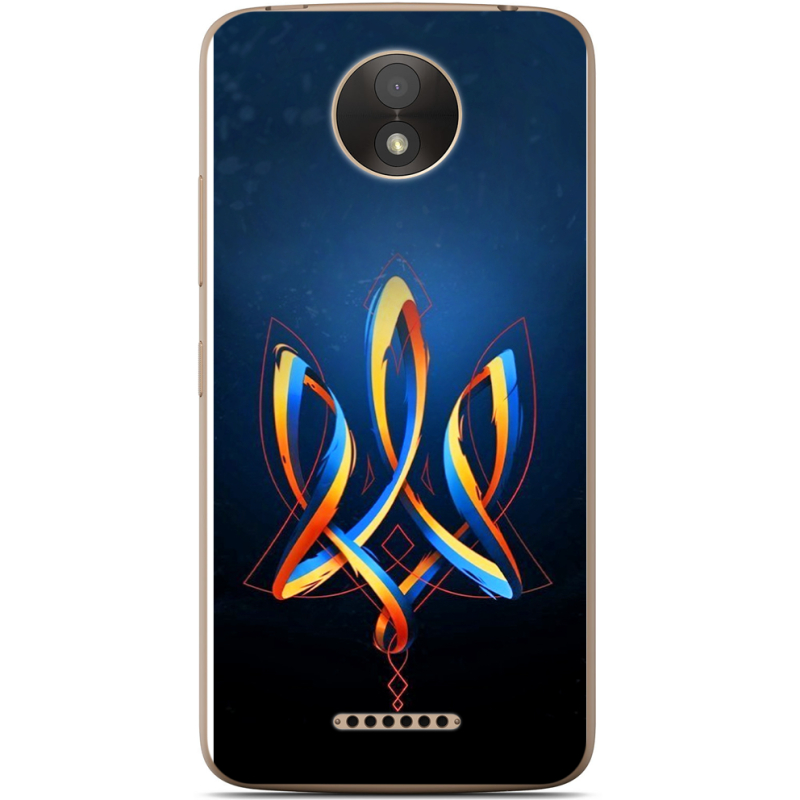 Чехол Uprint Motorola Moto C Plus XT1723 Ukrainian Emblem