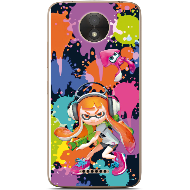 Чехол Uprint Motorola Moto C Plus XT1723 Splatoon Inklings