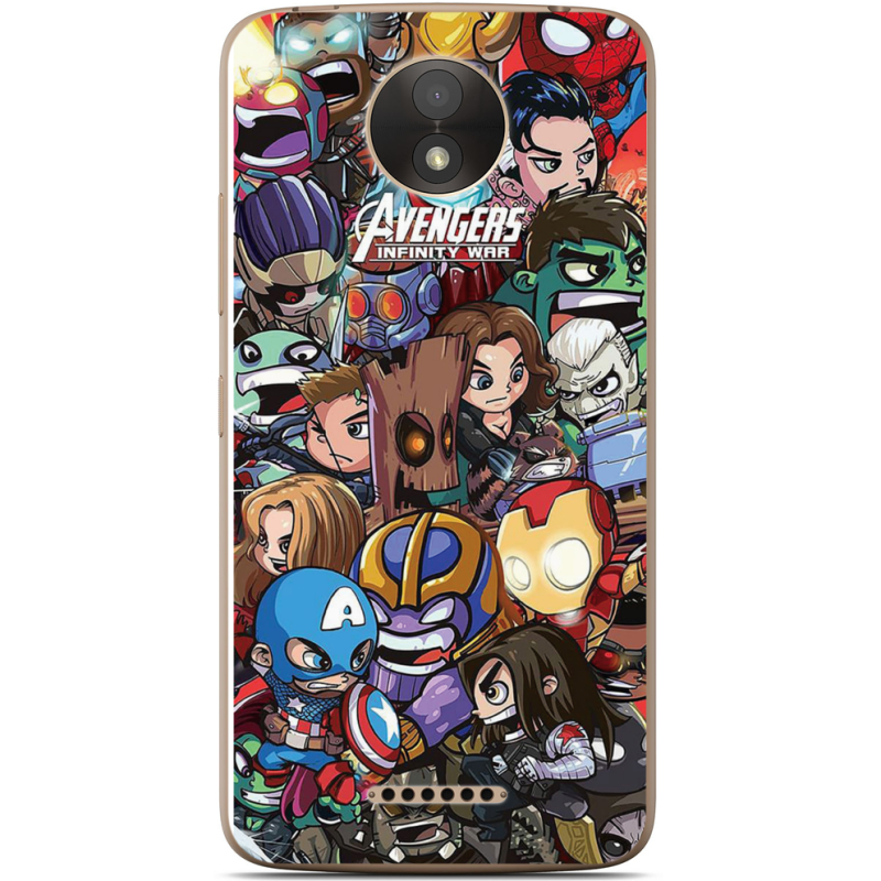 Чехол Uprint Motorola Moto C Plus XT1723 Avengers Infinity War