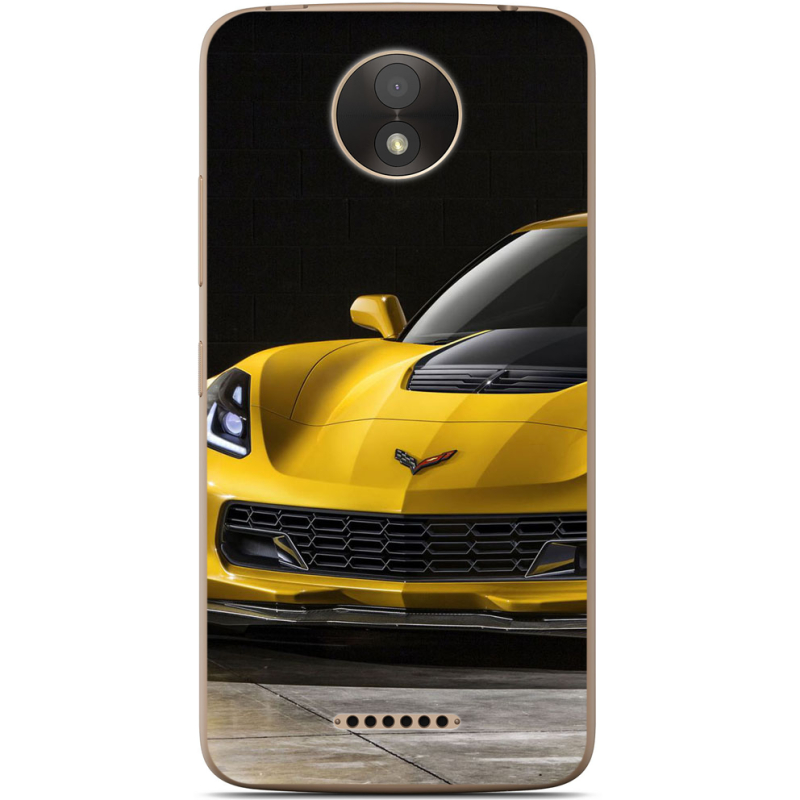 Чехол Uprint Motorola Moto C Plus XT1723 Corvette Z06