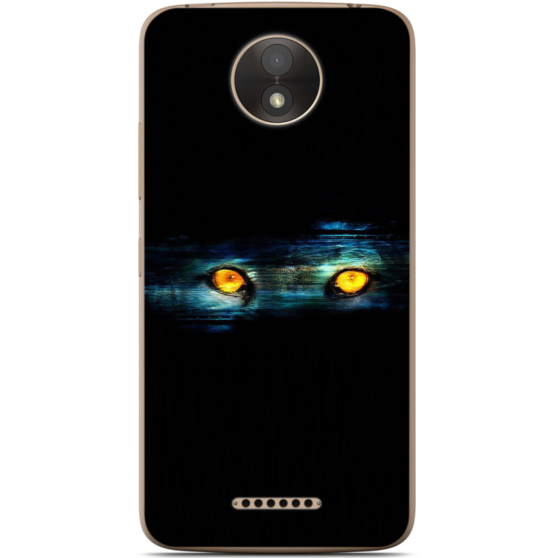 Чехол Uprint Motorola Moto C Plus XT1723 Eyes in the Dark