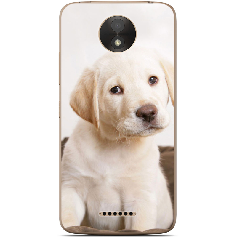 Чехол Uprint Motorola Moto C Plus XT1723 Puppy Labrador