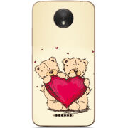 Чехол Uprint Motorola Moto C Plus XT1723 Teddy Bear Love
