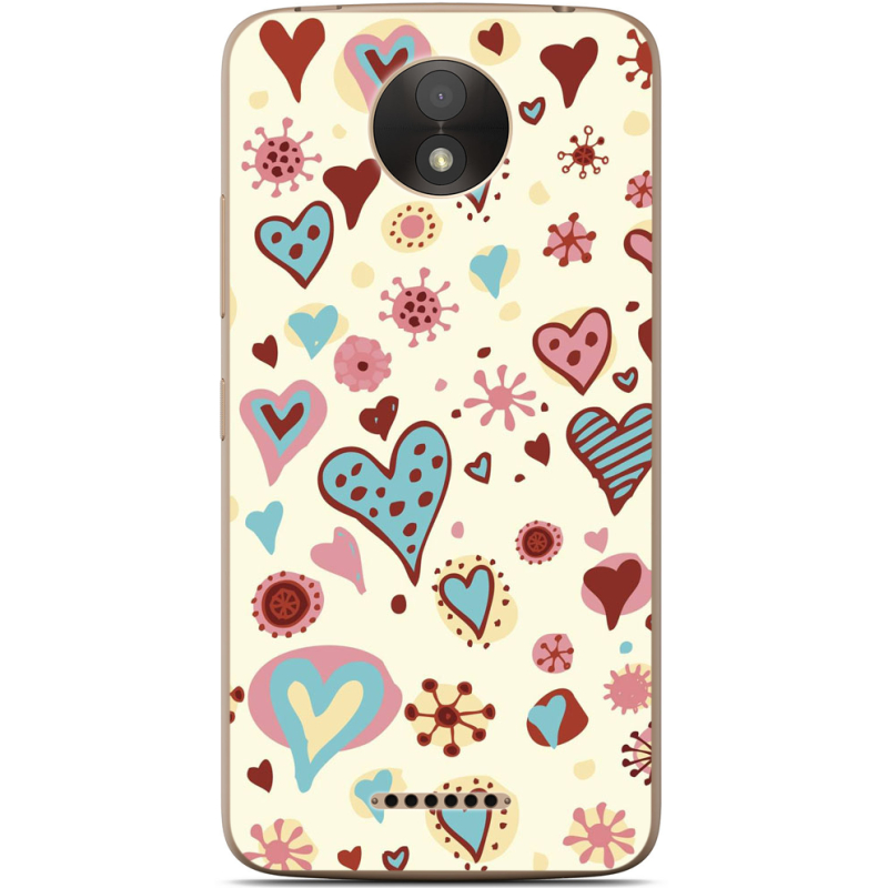 Чехол Uprint Motorola Moto C Plus XT1723 Be my Valentine