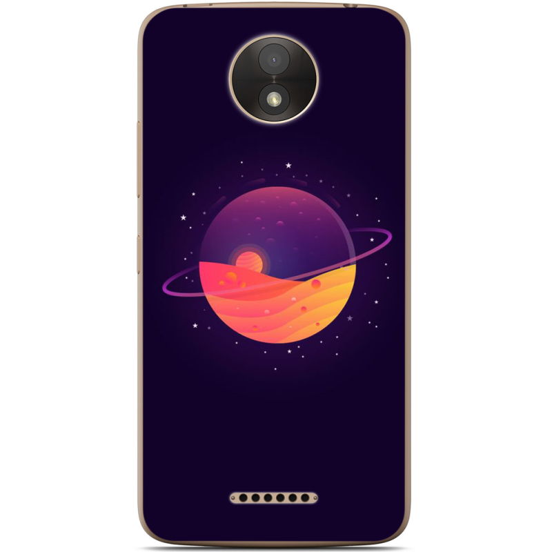 Чехол Uprint Motorola Moto C Plus XT1723 Desert-Planet