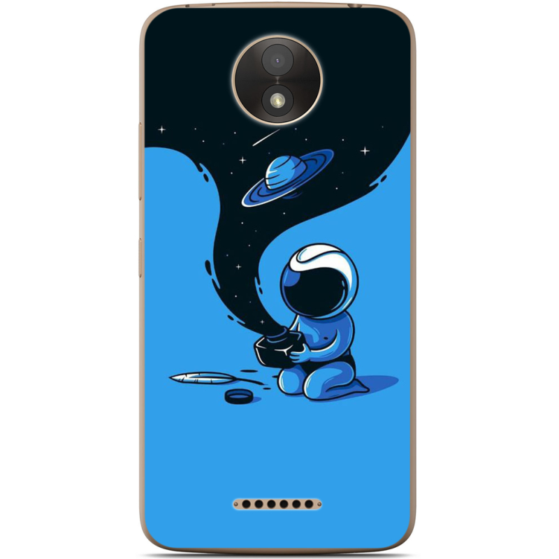 Чехол Uprint Motorola Moto C Plus XT1723 Galaxy Art