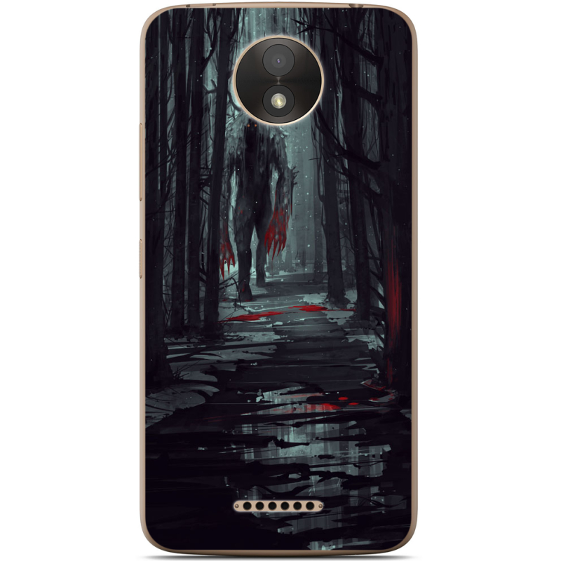 Чехол Uprint Motorola Moto C Plus XT1723 Forest and Beast