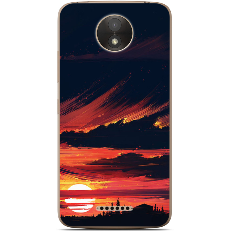 Чехол Uprint Motorola Moto C Plus XT1723 Sundown