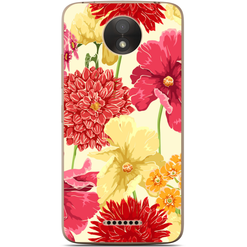 Чехол Uprint Motorola Moto C Plus XT1723 Flower Bed