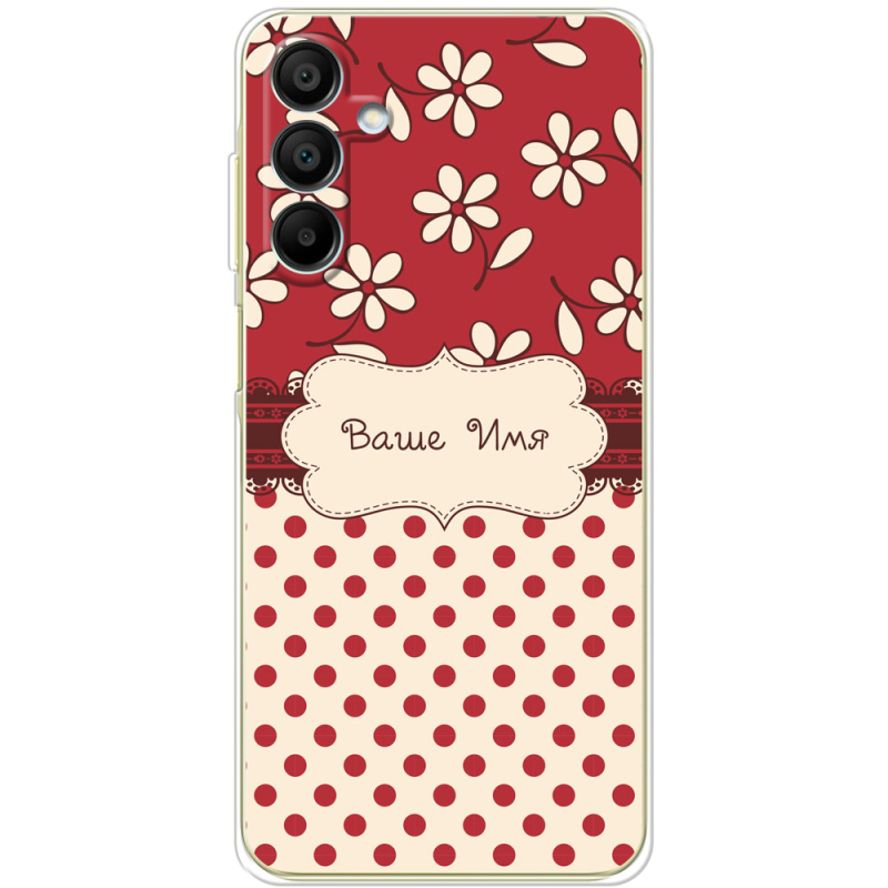 Чехол BoxFace Samsung Galaxy A15 (A155) Именной Polka Dots