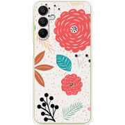 Чехол BoxFace Samsung Galaxy A15 (A155) Line Flowers