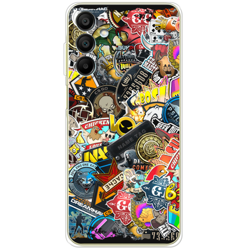 Чехол BoxFace Samsung Galaxy A15 (A155) CS:Go Stickerbombing