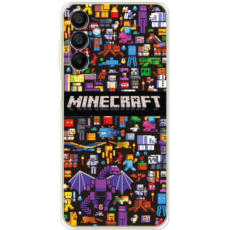 Чехол BoxFace Samsung Galaxy A15 (A155) Minecraft Mobbery