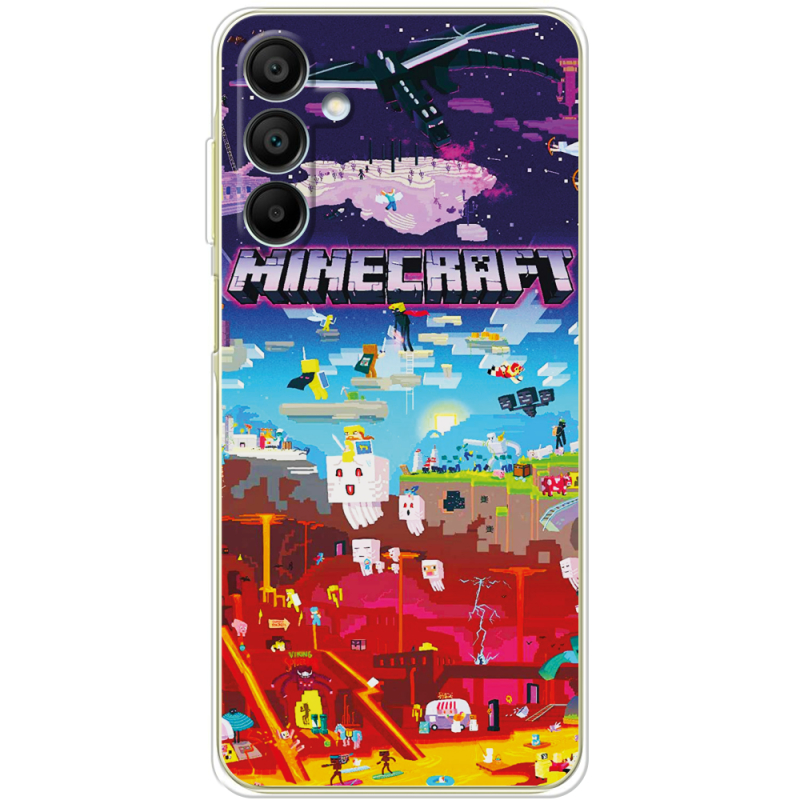 Чехол BoxFace Samsung Galaxy A15 (A155) Minecraft World Beyond