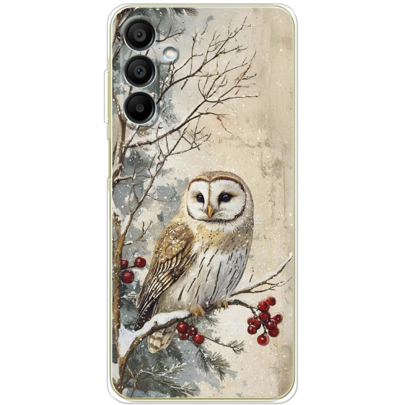 Чехол BoxFace Samsung Galaxy A15 (A155) Christmas Owl