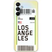 Прозрачный чехол BoxFace Samsung Galaxy A15 (A155) Ticket Los Angeles