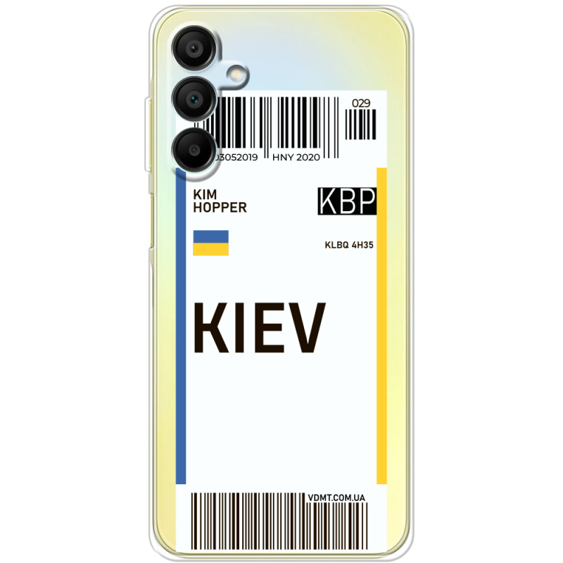Прозрачный чехол BoxFace Samsung Galaxy A15 (A155) Ticket Kiev