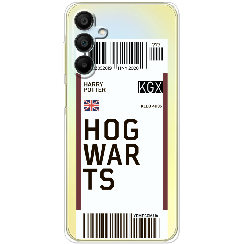 Прозрачный чехол BoxFace Samsung Galaxy A15 (A155) Ticket Hogwarts