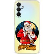Прозрачный чехол BoxFace Samsung Galaxy A15 (A155) Cool Santa