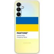 Прозрачный чехол BoxFace Samsung Galaxy A15 (A155) Pantone вільний синій