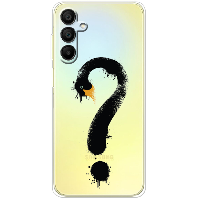 Прозрачный чехол BoxFace Samsung Galaxy A15 (A155) Swan question