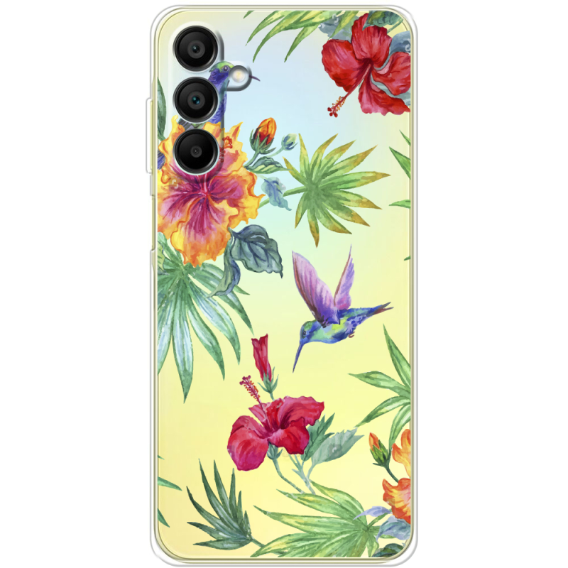 Прозрачный чехол BoxFace Samsung Galaxy A15 (A155) Tropical