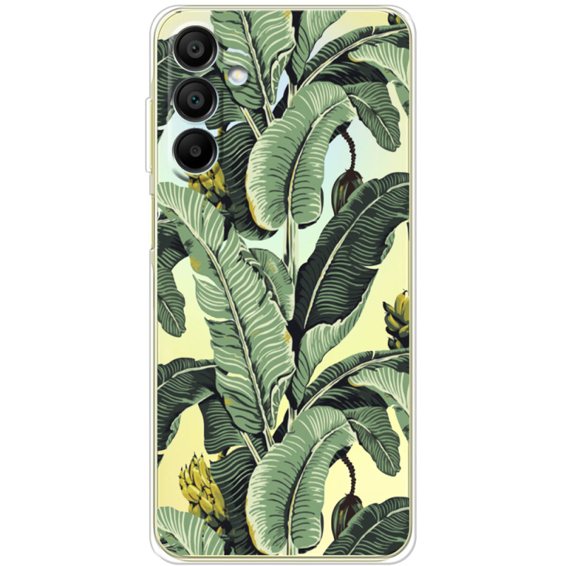 Прозрачный чехол BoxFace Samsung Galaxy A15 (A155) Banana Leaves