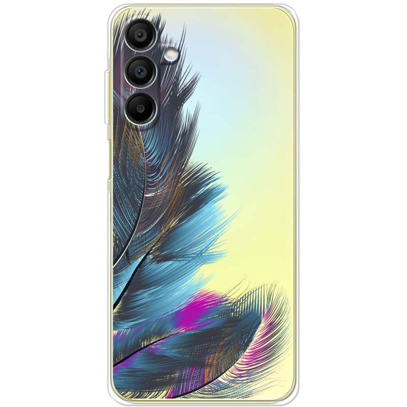 Прозрачный чехол BoxFace Samsung Galaxy A15 (A155) Feathers