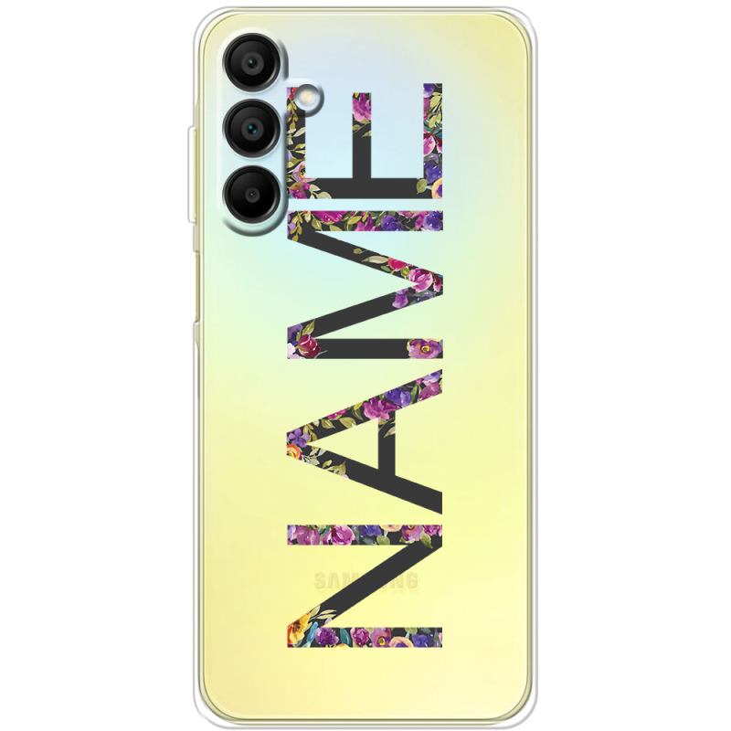 Прозрачный чехол BoxFace Samsung Galaxy A15 (A155) Именной