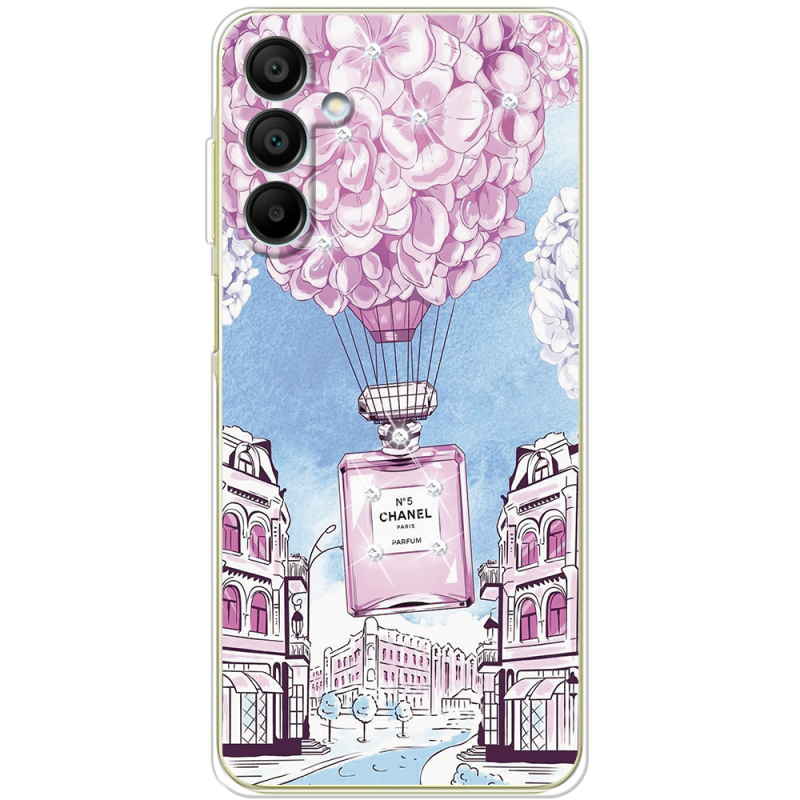 Чехол со стразами Samsung Galaxy A15 (A155) Perfume bottle