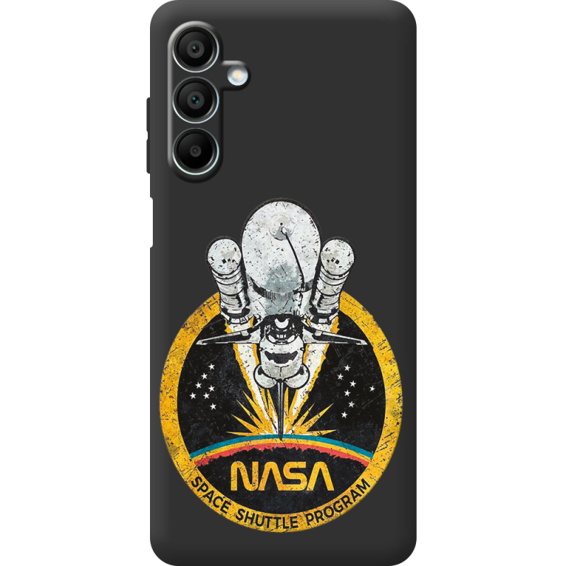 Черный чехол BoxFace Samsung Galaxy A15 (A155) NASA Spaceship