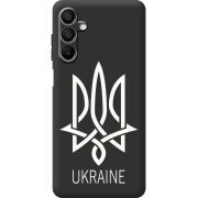 Черный чехол BoxFace Samsung Galaxy A15 (A155) Тризуб монограмма ukraine