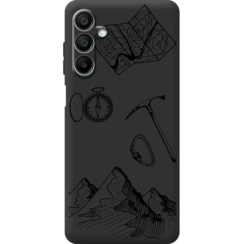 Черный чехол BoxFace Samsung Galaxy A15 (A155) Mountains