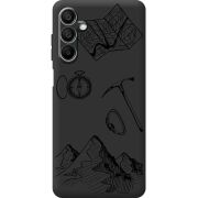 Черный чехол BoxFace Samsung Galaxy A15 (A155) Mountains