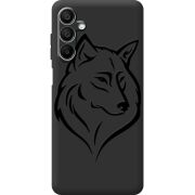 Черный чехол BoxFace Samsung Galaxy A15 (A155) Wolf