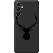 Черный чехол BoxFace Samsung Galaxy A15 (A155) Deer