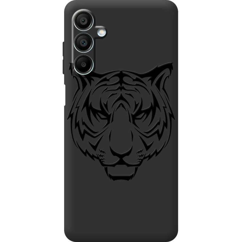 Черный чехол BoxFace Samsung Galaxy A15 (A155) Tiger