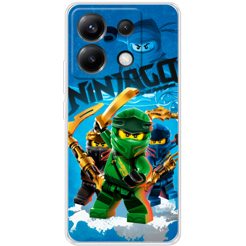 Чехол BoxFace Poco X6 5G Lego Ninjago