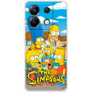 Чехол BoxFace Poco X6 5G The Simpsons