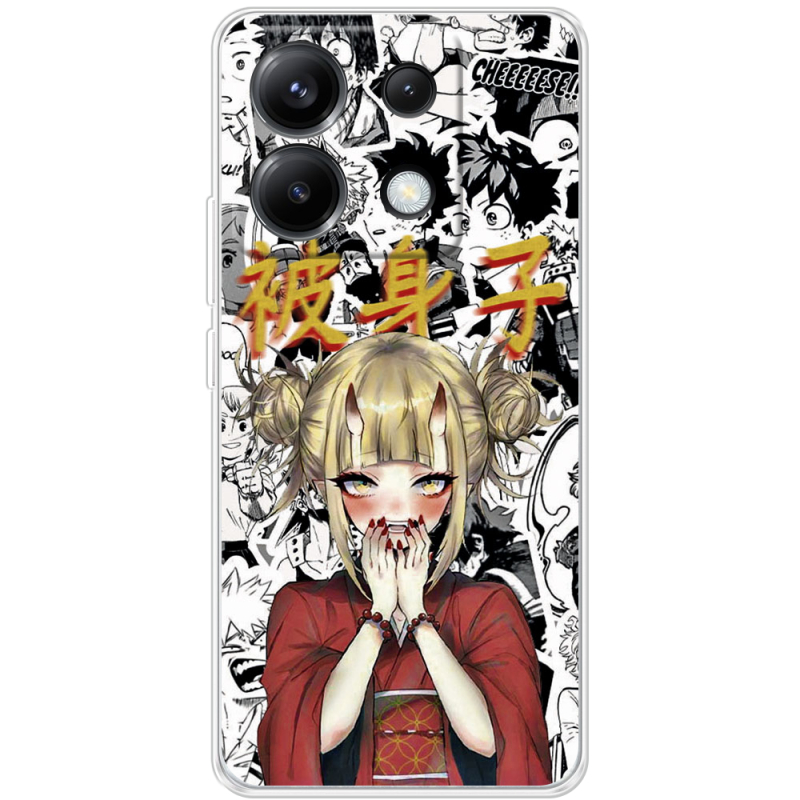 Чехол BoxFace Poco X6 5G Himiko Toga - My Hero Academia