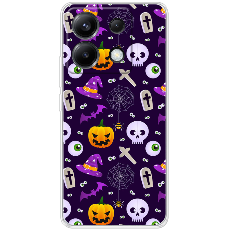 Чехол BoxFace Poco X6 5G Halloween Purple Mood