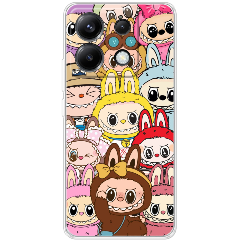 Чехол BoxFace Poco X6 5G Labubu