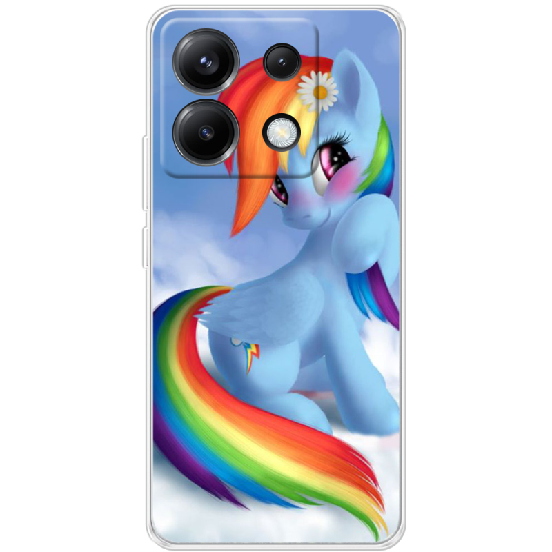 Чехол BoxFace Poco X6 5G My Little Pony Rainbow Dash