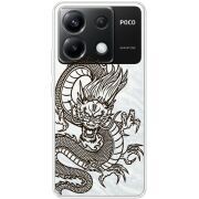 Прозрачный чехол BoxFace Xiaomi Poco X6 5G Chinese Dragon