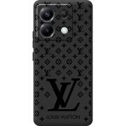 Черный чехол BoxFace Poco X6 5G LV Style