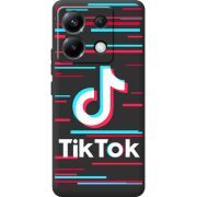 Черный чехол BoxFace Poco X6 5G Tik Tok