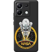 Черный чехол BoxFace Poco X6 5G NASA Spaceship