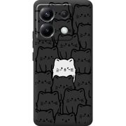 Черный чехол BoxFace Poco X6 5G 
